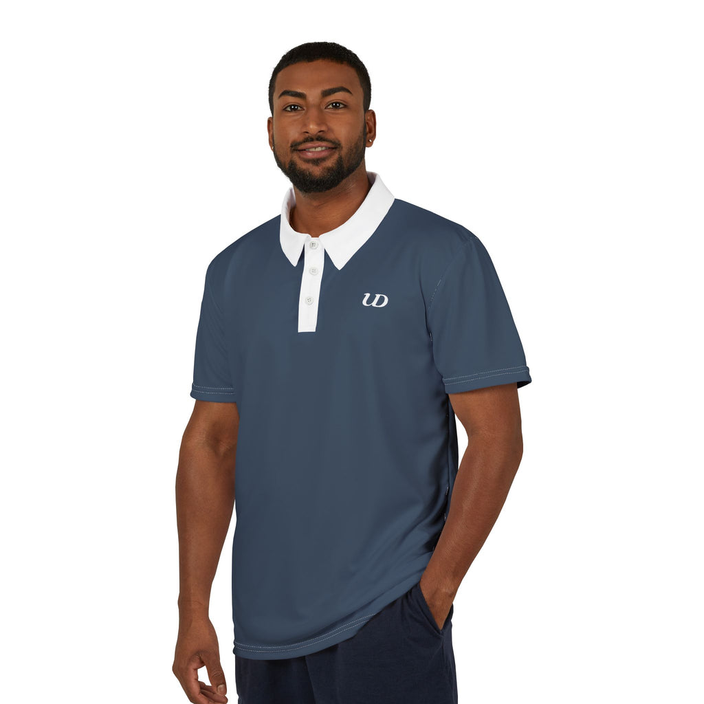 UPDWN Essential Course Polo Iron Blue