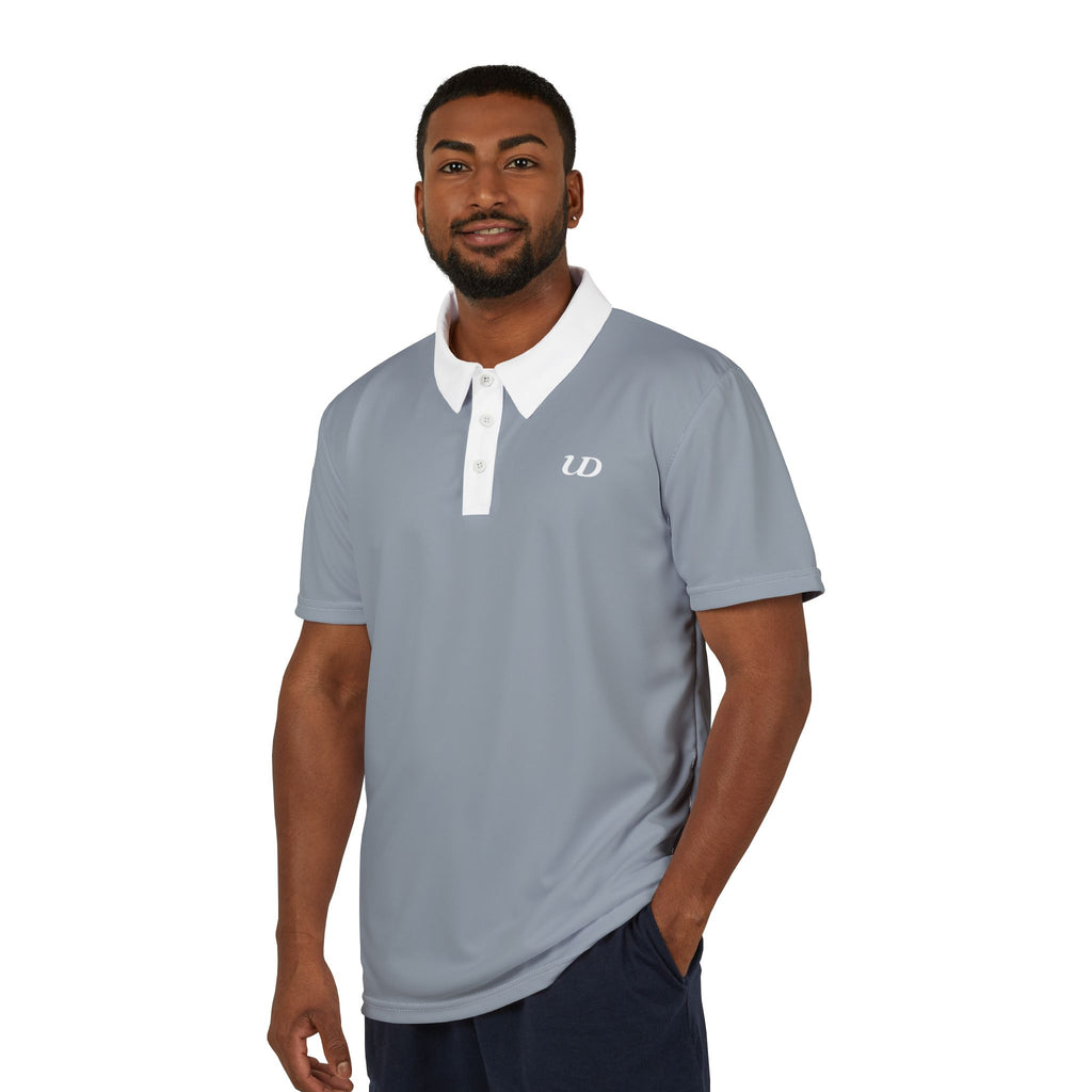 UPDWN Essential Course Polo Fog Blue