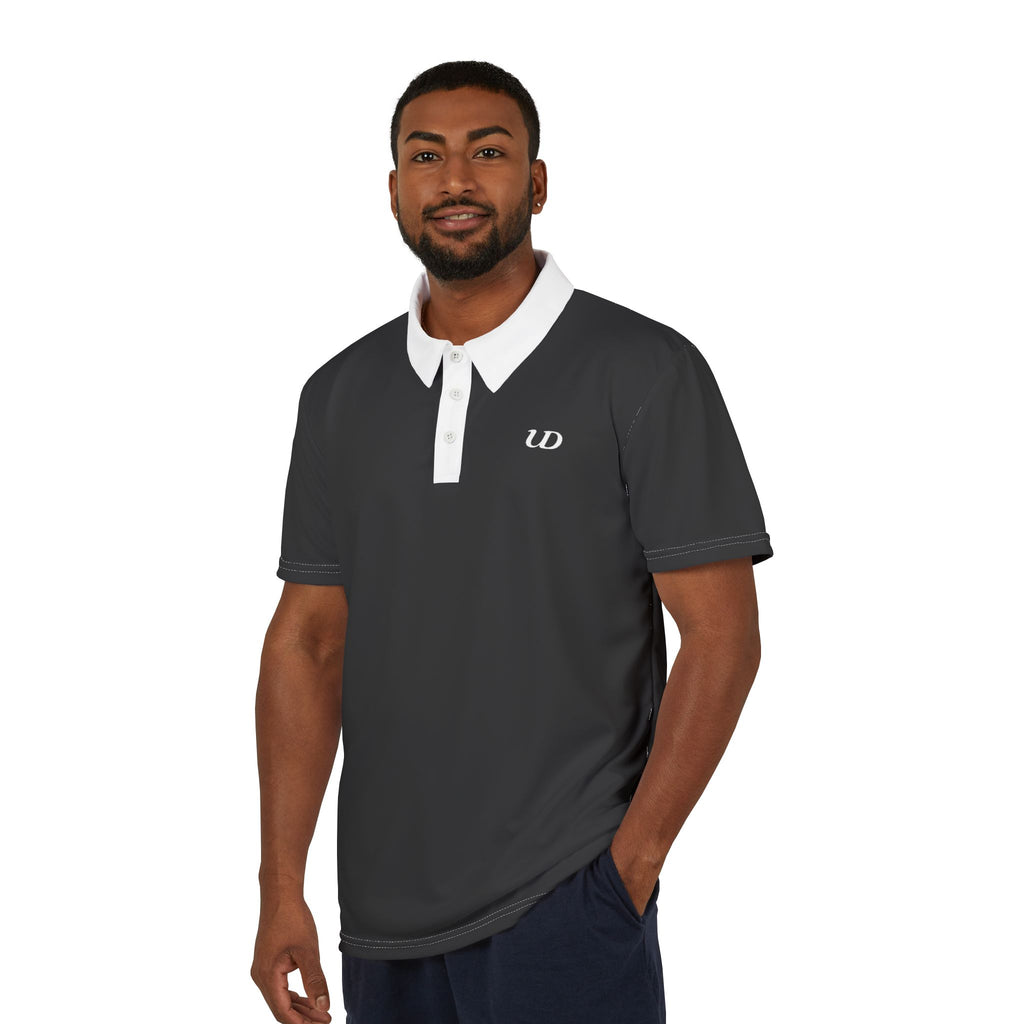 UPDWN Essential Course Polo Charcoal
