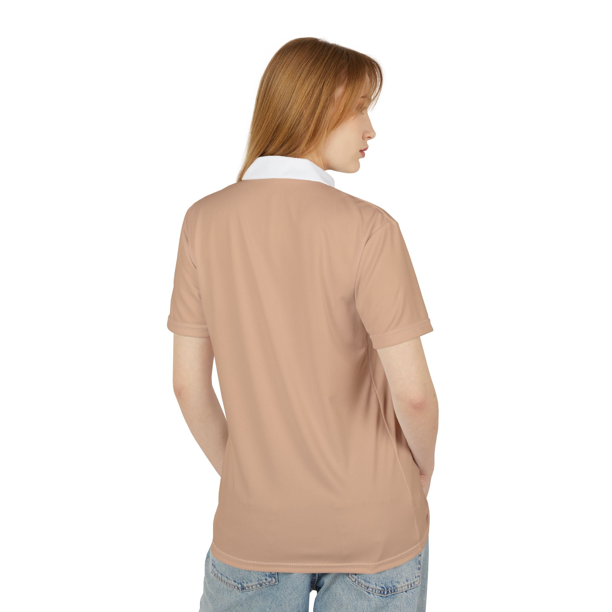 UPDWN Essential Course Polo Pale Apricot